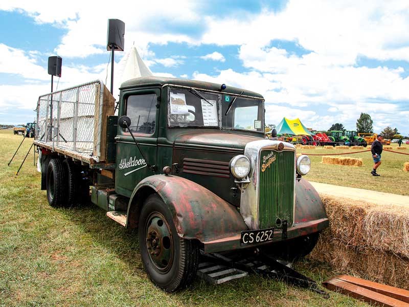 Machinery of a bygone era came out for the Vintage Harvest Machinery Rally in Carterton