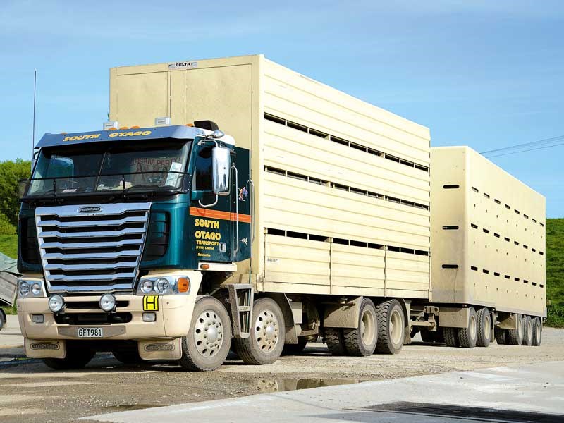 South Otago Transport featured in Dean Middleton s Old School trucks spread