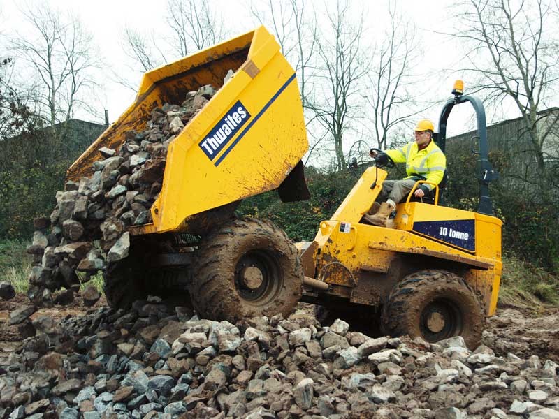 The Thwaites range off off site dumpers proves popular