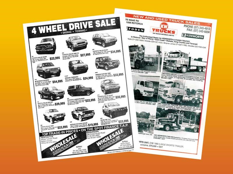 Blast from the past—DOW marks it’s 300th issue by looking back at past trucks prices