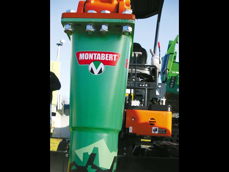 Montabert breaking equipment