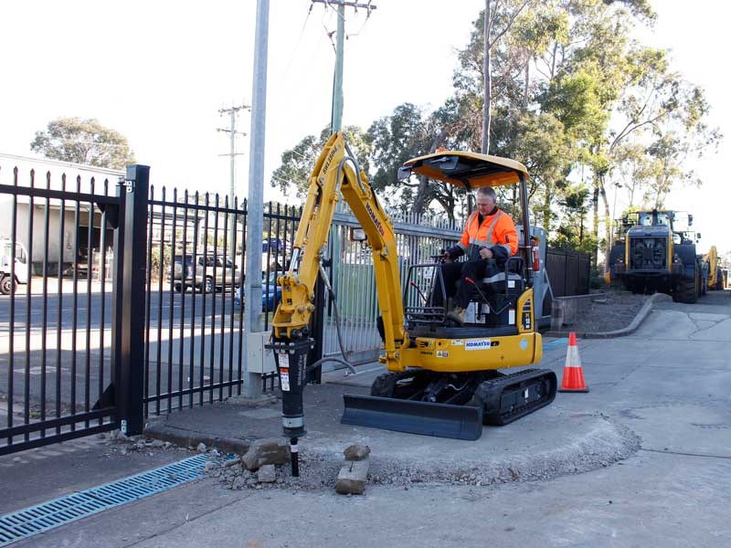 New Komatsu heavy range breakers 