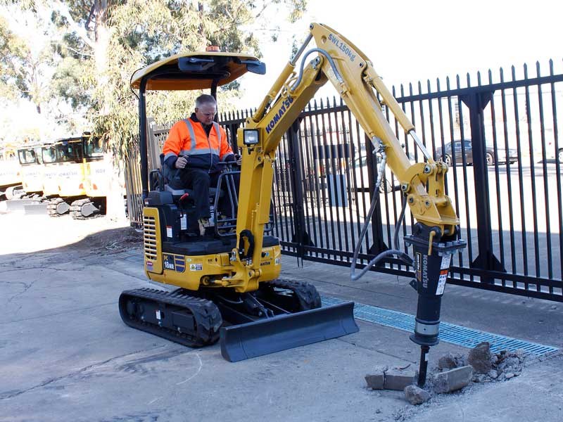 New Komatsu heavy range breakers 