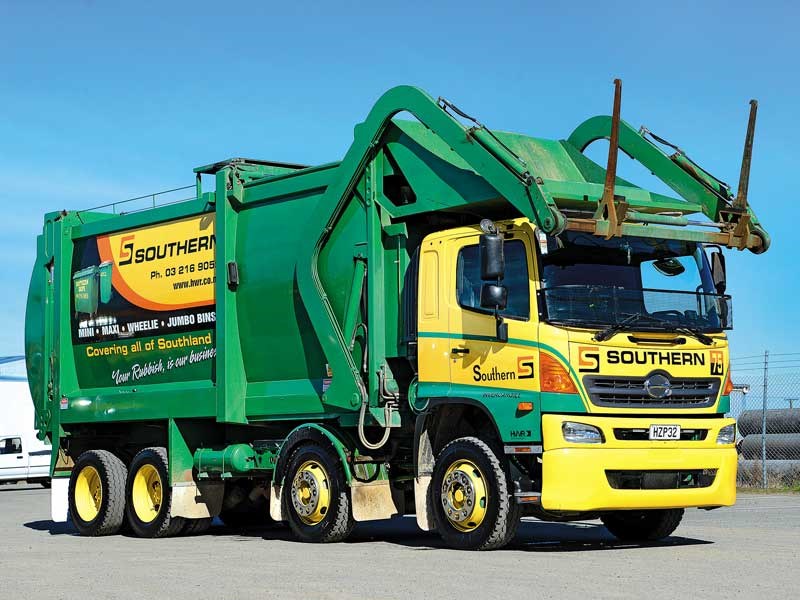 Southern Transport Part 2 Japanese trucks have long had a presence in the Southern fleet as has their rubbish skip truck division