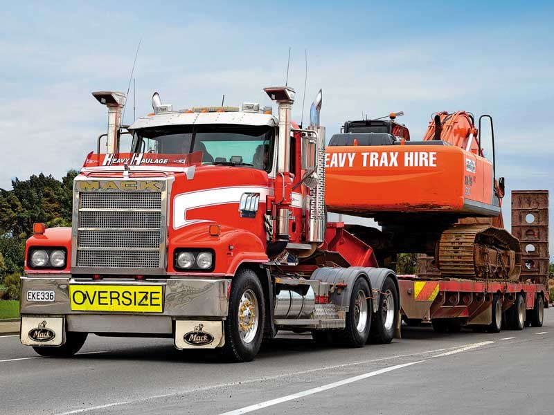 Southern Transport Part 2 The big Mack Superliner pictured at the Invercargill Truck Show and Parade in 2016