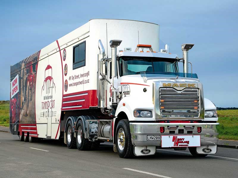 Southern Transport Part 2 The latest Heavy Haul addition was this mighty Mack Superliner with a white livery