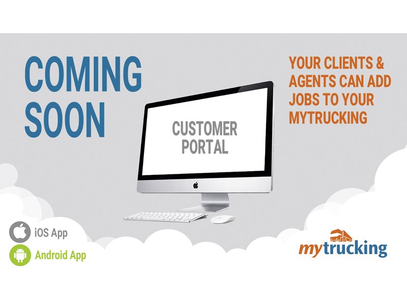 customer portal coming soon