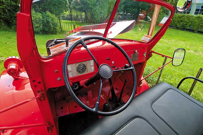 Photos: restored 1942 International fire truck