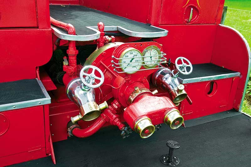 Photos: restored 1942 International fire truck