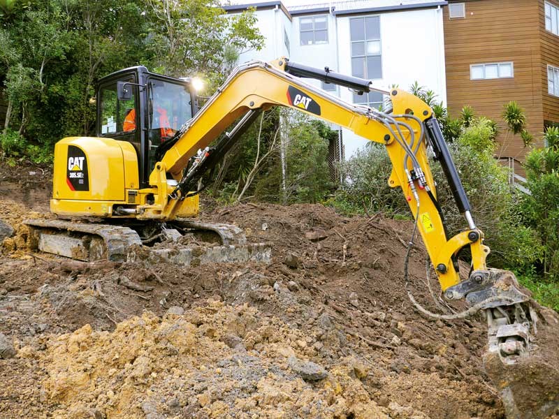 Cat 305.5E2 CR excavator review