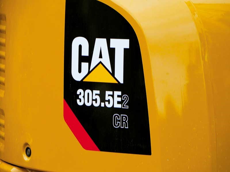 Cat 305.5E2 CR excavator review