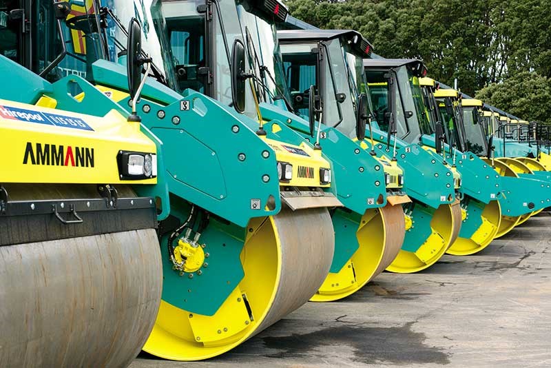 New Ammann Rollers available at Hirepool