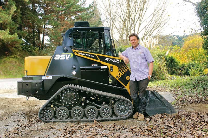 ASV compact track loader