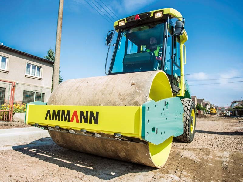 Ammann ASC 70 single drum roller