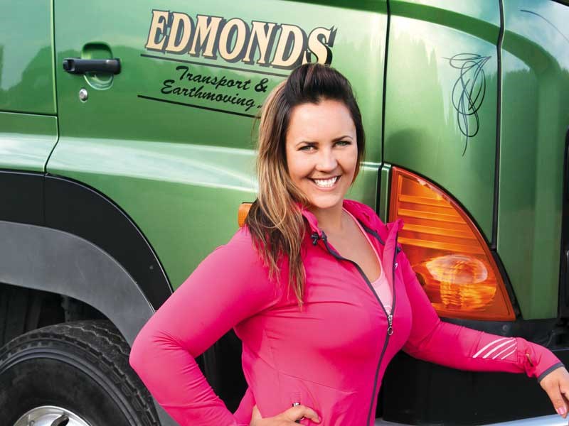 On the road with trucker Amy Edmonds
