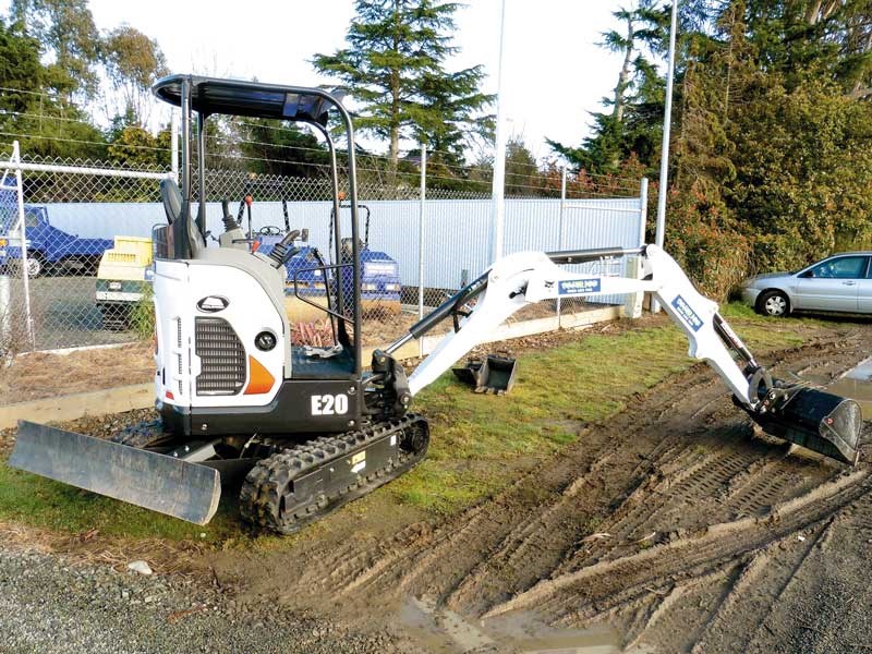 Bobcat 1.8 tonne excavator