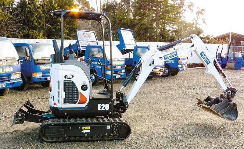 Bobcat 1.8 tonne excavator