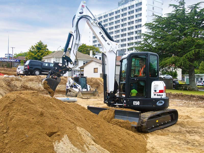 Bobcat E50 excavator review