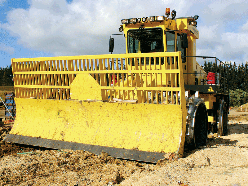 Warner Construction's new Bomag BC722 EB-2