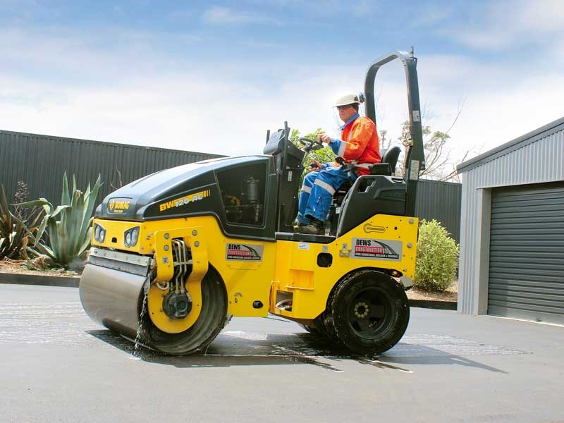 BOMAG light tandem roller range