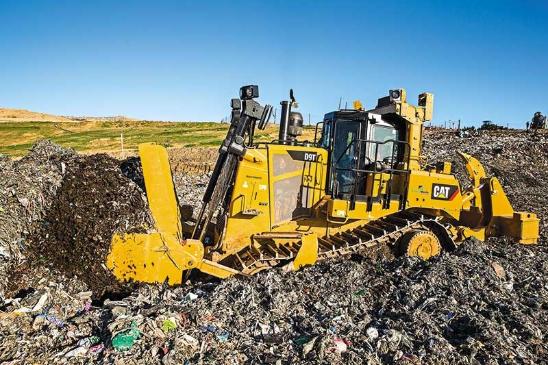 Product feature: Cat D9T bulldozer