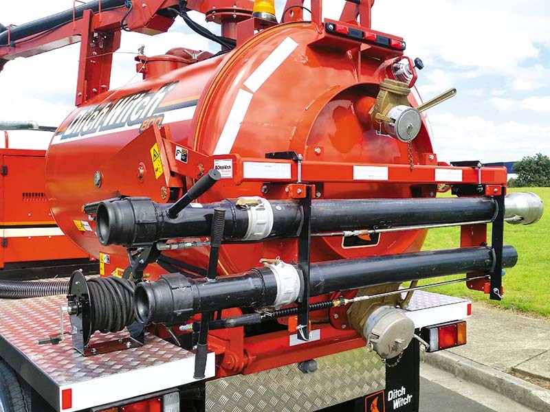 Ditch Witch truck-based vacuum excavator units 