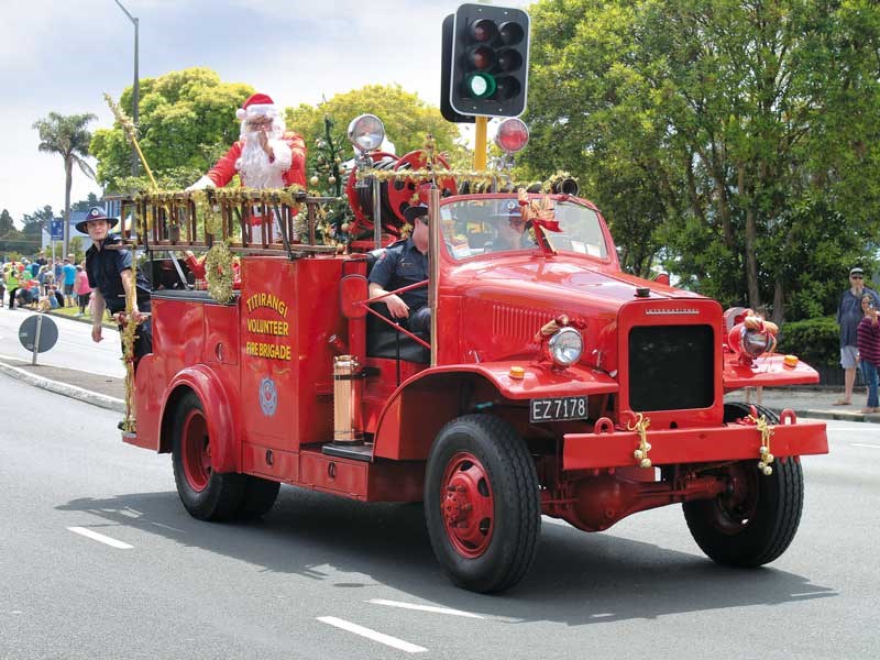 Completed: 1942 International fire truck restoration