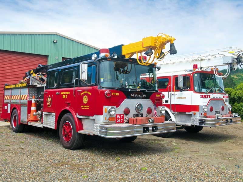 Hot stuff: restored Mack CF685 fire truck