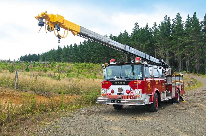 Hot stuff: restored Mack CF685 fire truck