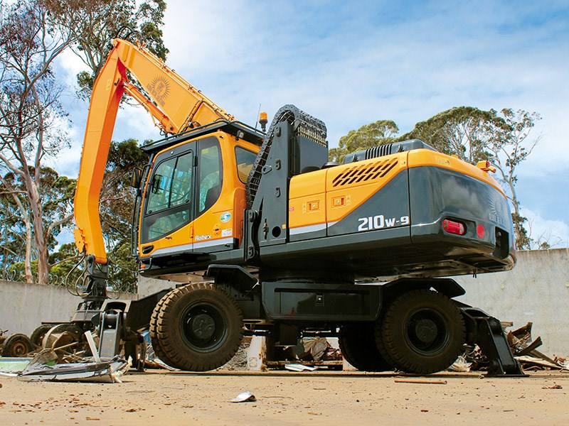 Launch report: Hyundai R210W-9