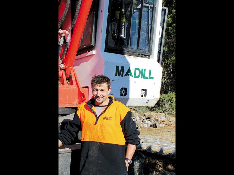 Madill 2250C feller buncher