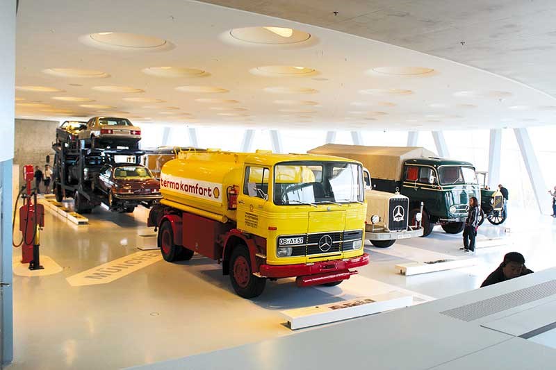 Mercedes-Benz Museum: the highlights