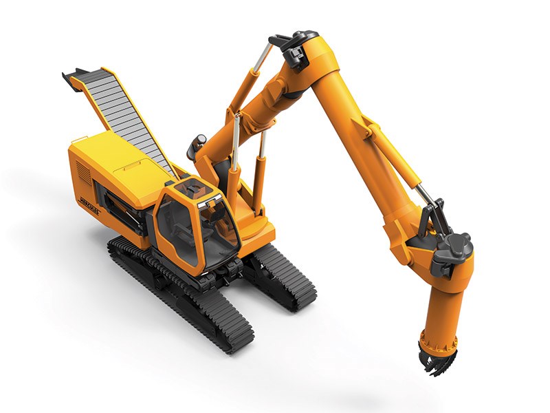 No-swing excavator wins Red Dot design award