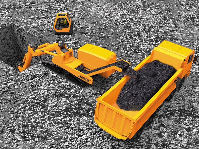 No-swing excavator wins Red Dot design award