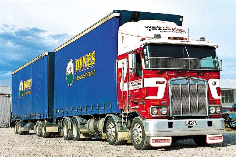 Old school trucks: West Otago Transport