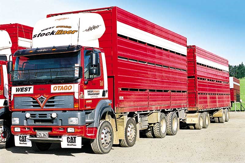 Old school trucks: West Otago Transport