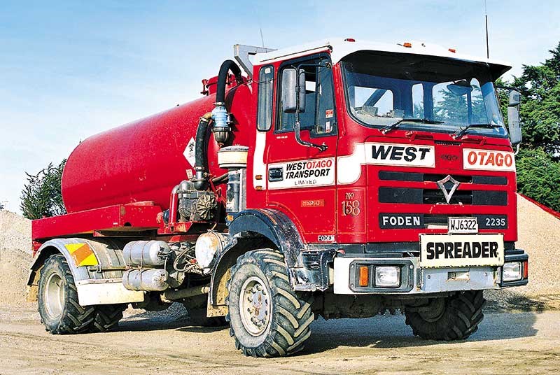 Old school trucks: West Otago Transport