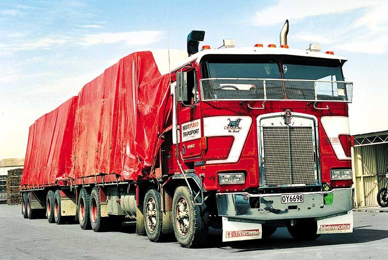 Old school trucks: West Otago Transport