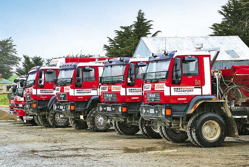 Old school trucks: West Otago Transport