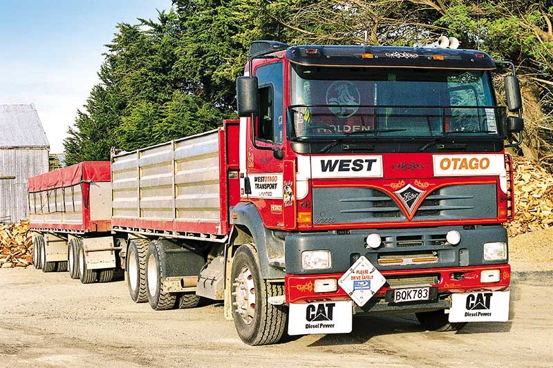 Old school trucks: West Otago Transport