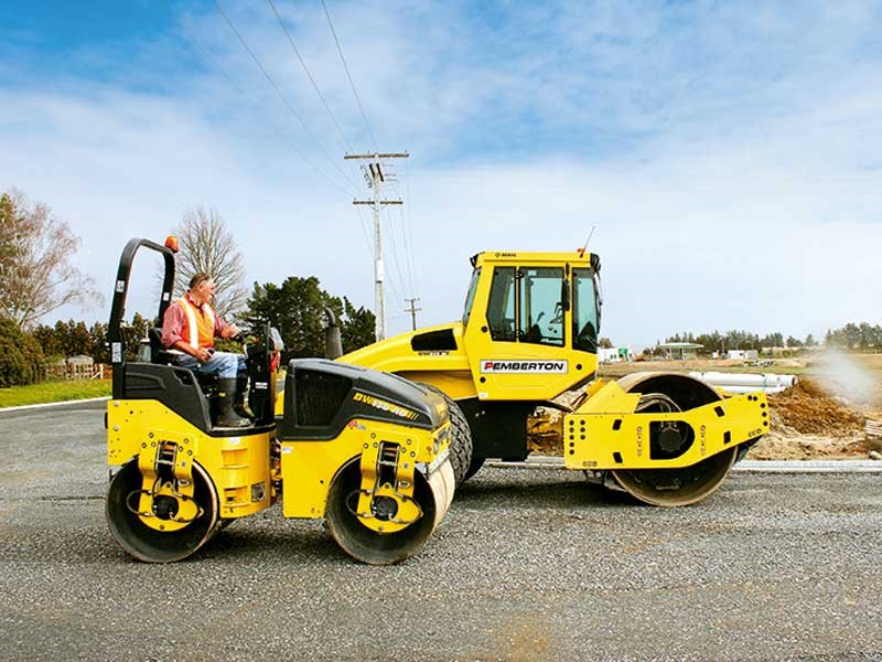 BOMAG grunt and Sam Pemberton Civil