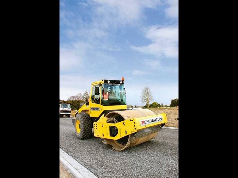 BOMAG grunt and Sam Pemberton Civil