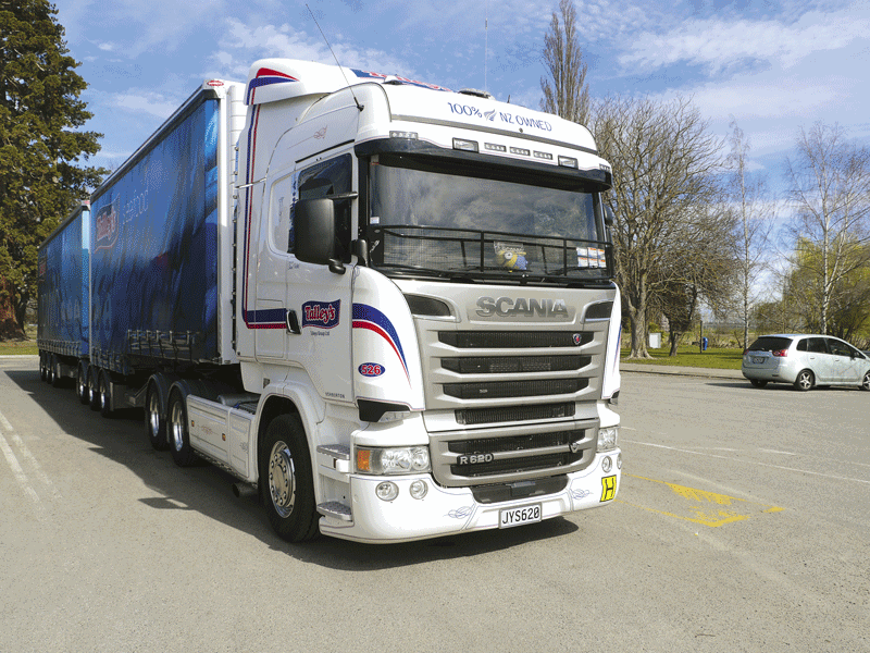 Riding the R620 Scania