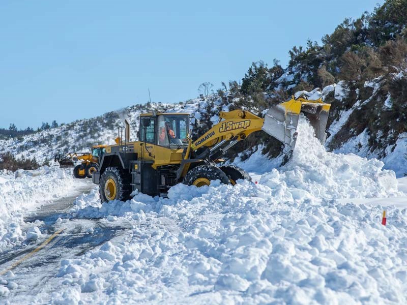 Rangitaiki Tavern stays open despite heavy snow