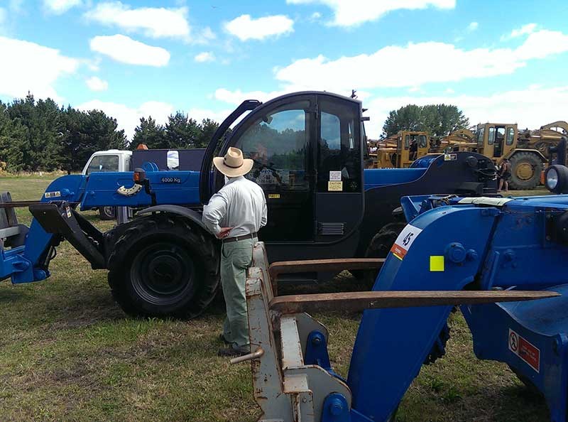 Ritchie Bros auction at Mystery Creek 2016