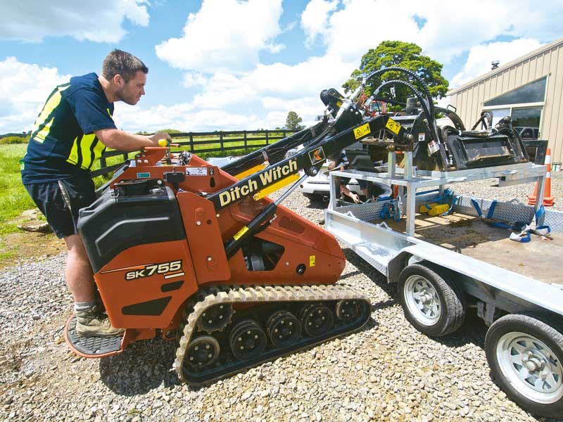 Ditch Witch SK755 review