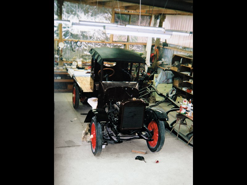 Historic truck: ST 1921 International truck