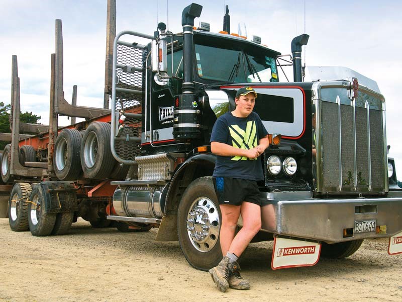 20-year-old trucker Sam Exeter