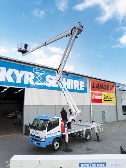 Skyrise Hire’s new Snake Boom