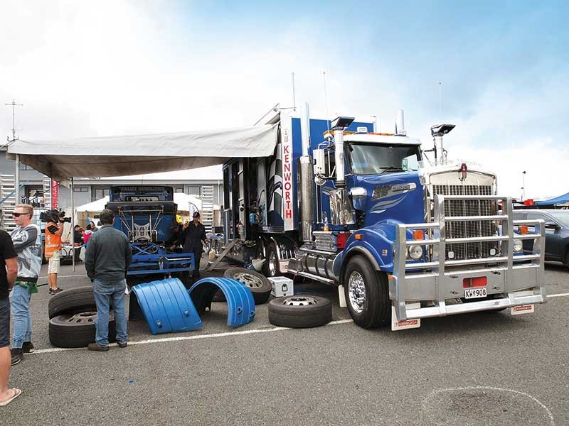 Photos: last round of NZ Super Truck series